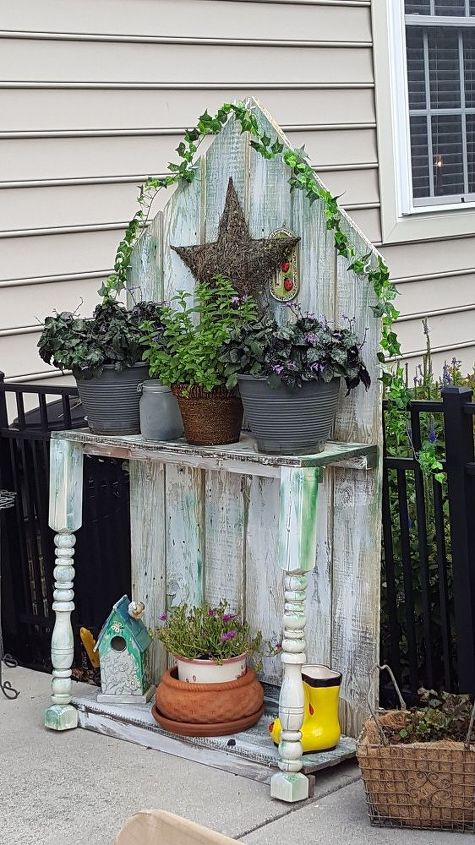 q how to repair strengthen a potting bench