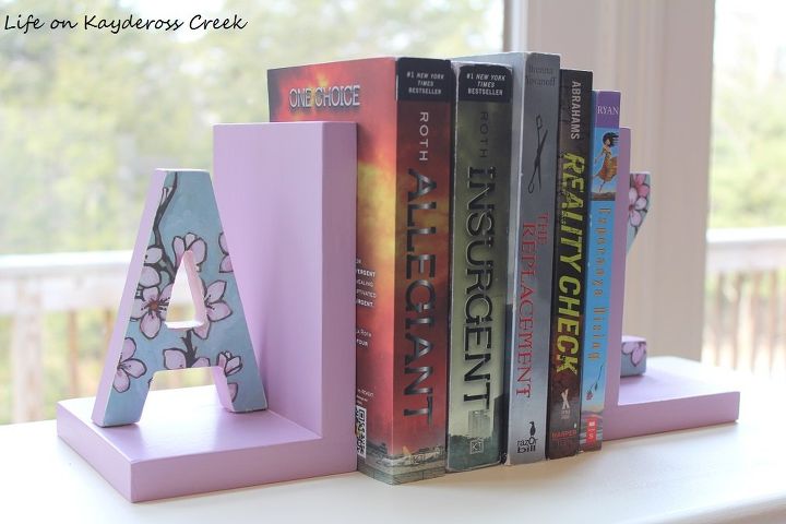 s 17 diy projects you can start and finish tonight, Personalize Bookends