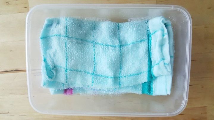 s 14 diy hacks to stay clean while camping, Reusable Towel Wipes