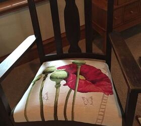 s 14 cool ways to upholster chairs, Modernized Antique Rocking Chair