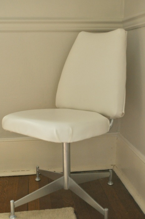 s 14 cool ways to upholster chairs, Keep The Metal Shining With Spray Paint