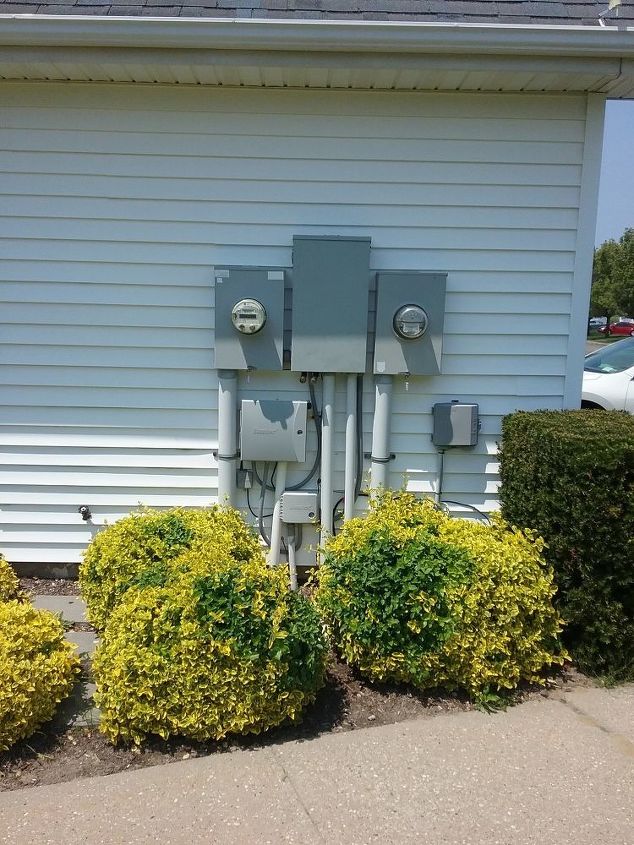 how to hide utility meters