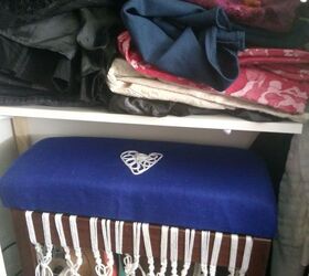magazine rack to shoe rack stool, Finished stool rack in the wardrobe