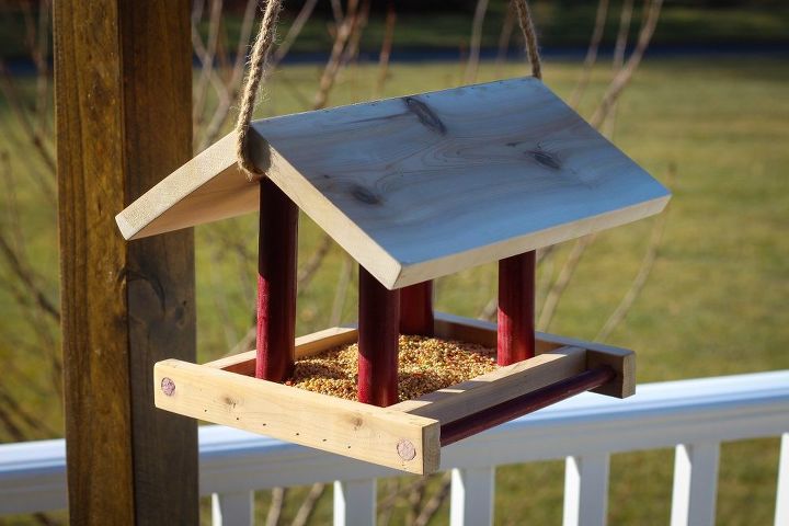 s 18 adorable bird feeders you ll want to make right now, Build a classic bird feeder
