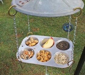 s 18 adorable bird feeders you ll want to make right now, Upcycle a muffin tin