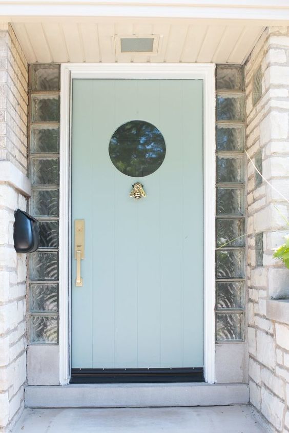 tips to paint your front door a pretty color