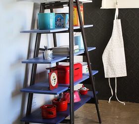 easy diy from ladder to super storage