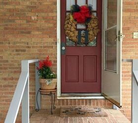 how to paint your front door entry