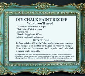 make your own chalk paint recipe