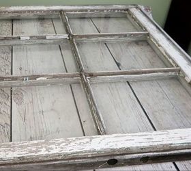 antiquing a faux mirror