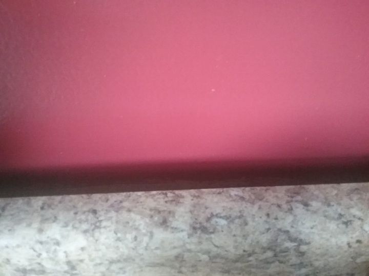 q advice on can behind kitchen countertop