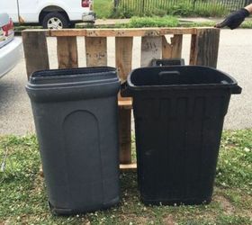 Hiding My Garbage Cans Hometalk