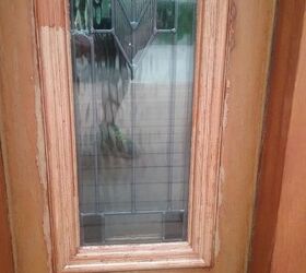 what stain to use on a fiberglass door