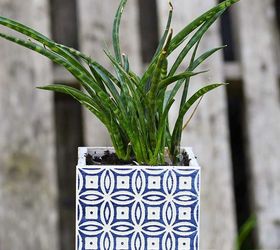 easy gorgeous moroccan tile planters