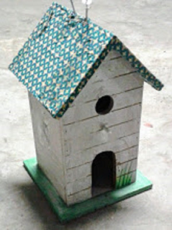 lmpara birdhouse bird con led lmpara de suspensin o de cabecera
