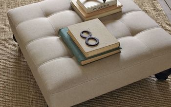 Inspired by West Elm: Deep Buttoned Ottoman