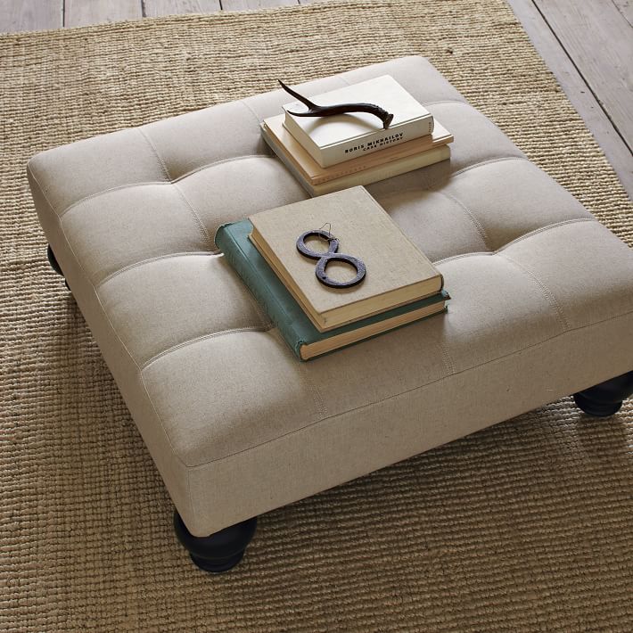 inspired by west elm deep buttoned ottoman