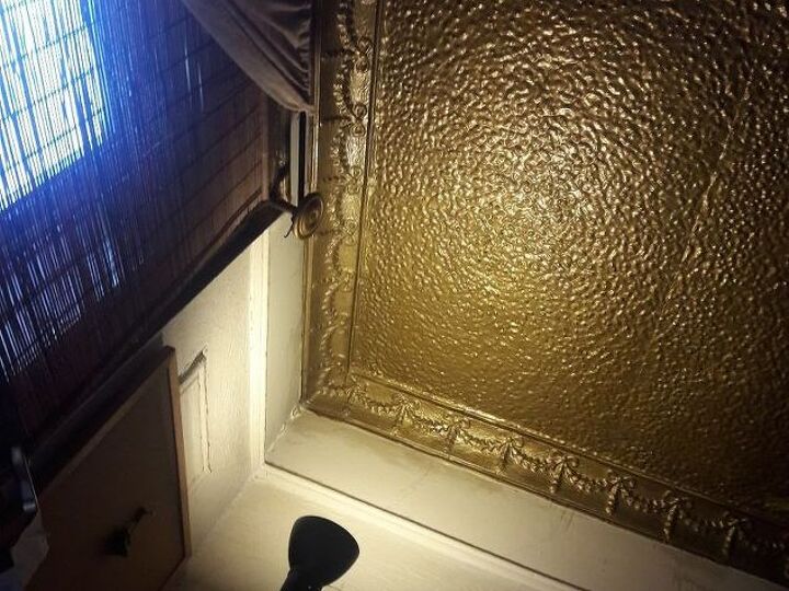q i have an original pressed tin ceiling i three rooms of my apartment