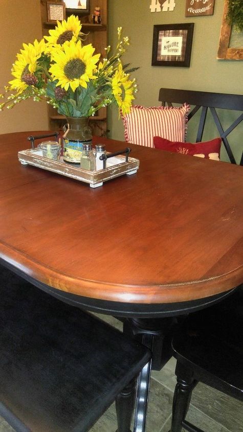 q how to redo kitchen table top