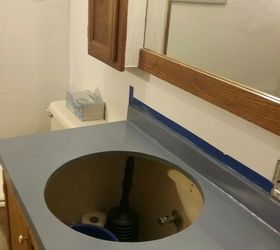 countertop update bathroom