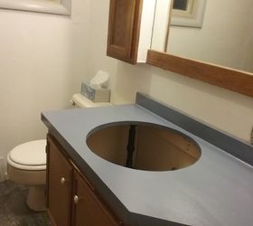countertop update bathroom