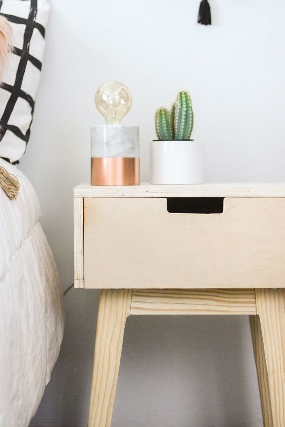 nightstand diy with 2x3 s