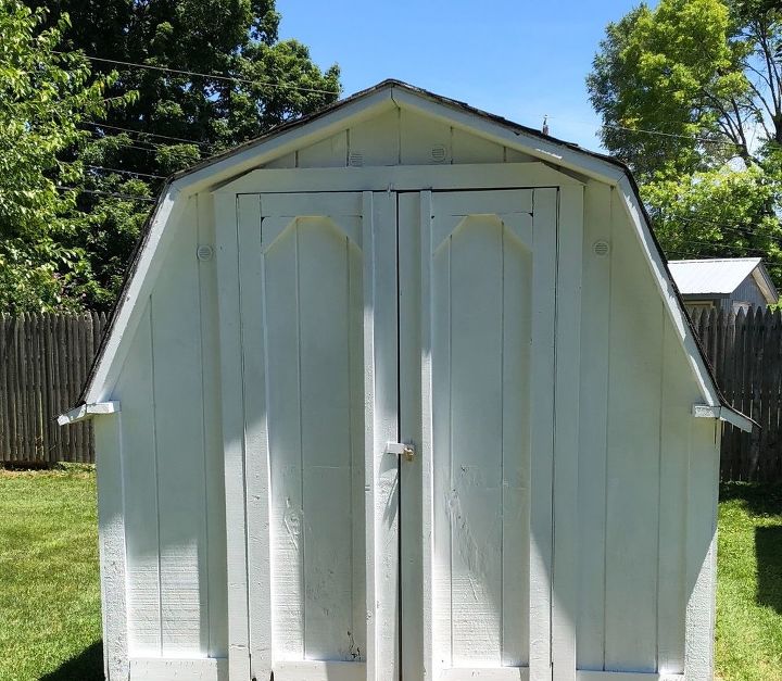 q shed painted now what