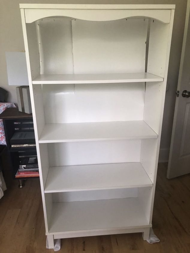 Diy Holographic Bookshelf On A Budget Hometalk