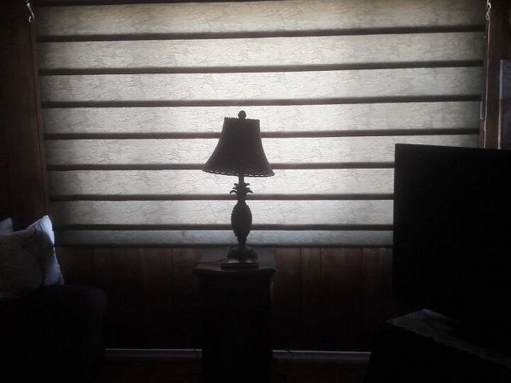 q my living room has dark brown panels makes room dark i like to replac