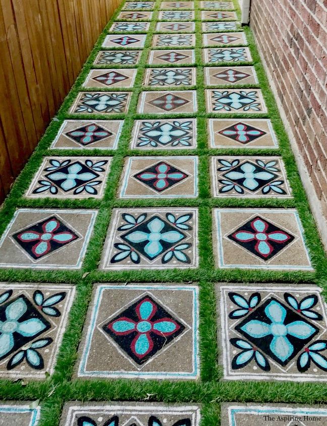 easy update for concrete pavers