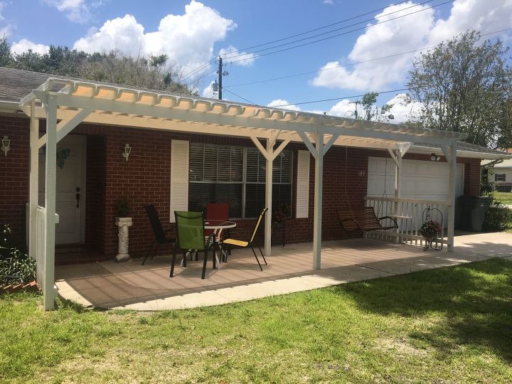 Front Porch Pergola