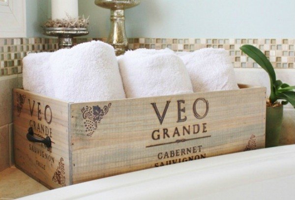 s 23 insanely clever ways to eliminate clutter, Get Easy Storage with a Wine Crate