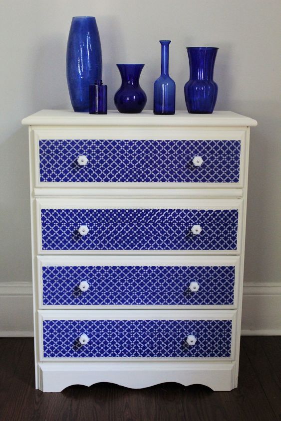 31 amazing furniture flips you have to see to believe, Black Dresser Turn Around with Duct Tape