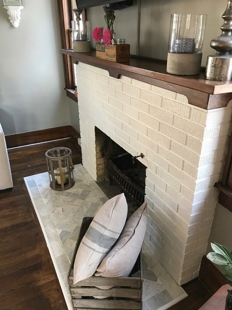 diy marble fireplace hearth