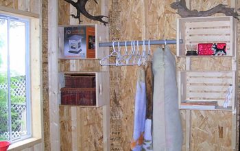 Quick and Easy Shelving for a Shed - or Bunkie
