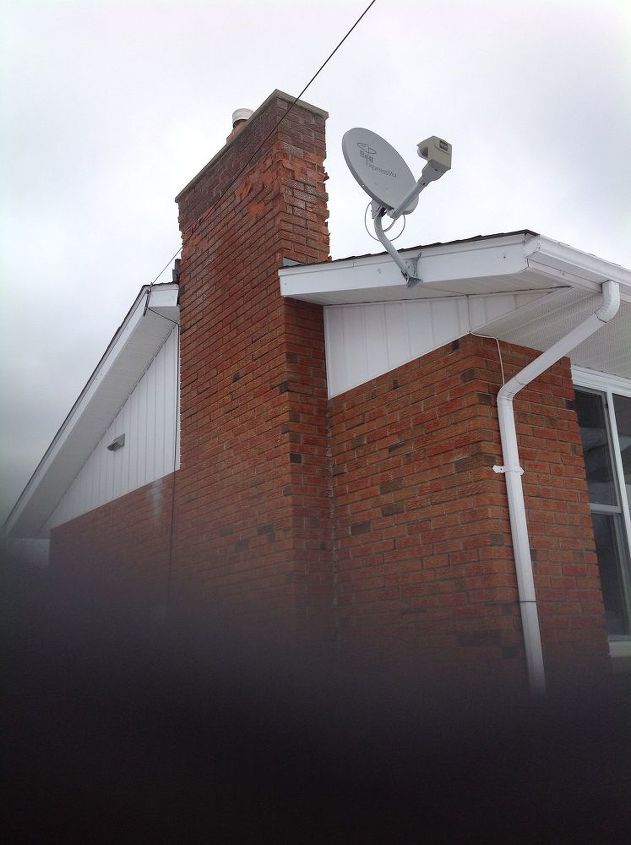 q how to repair top of chimney