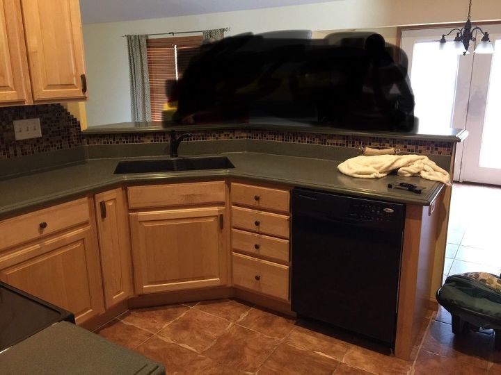 q i would like to renovate the flooring backsplash in this kitchen any