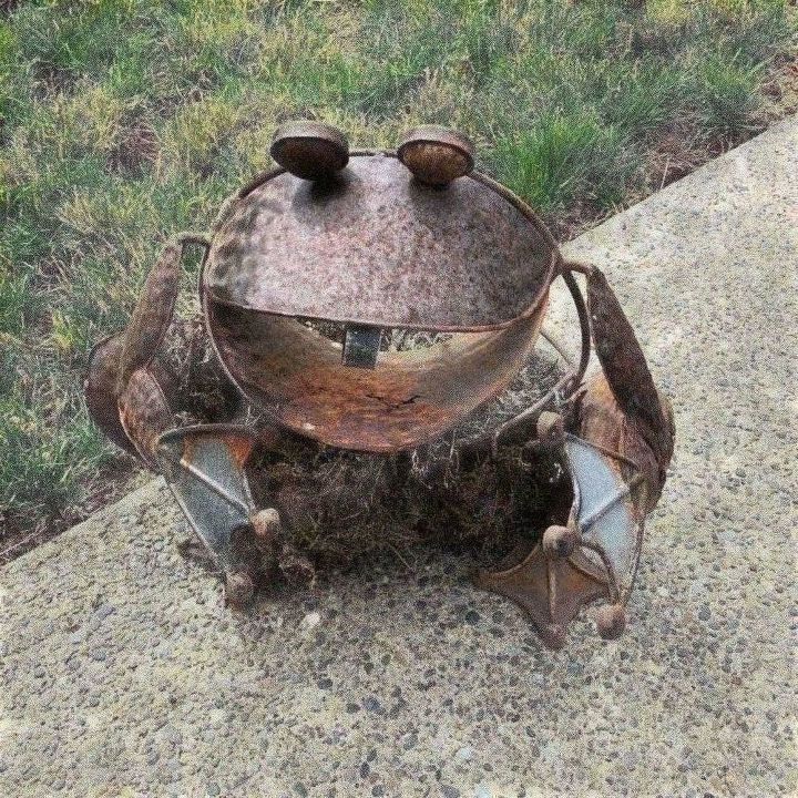 from a frog to a prince, In all his rusted glory