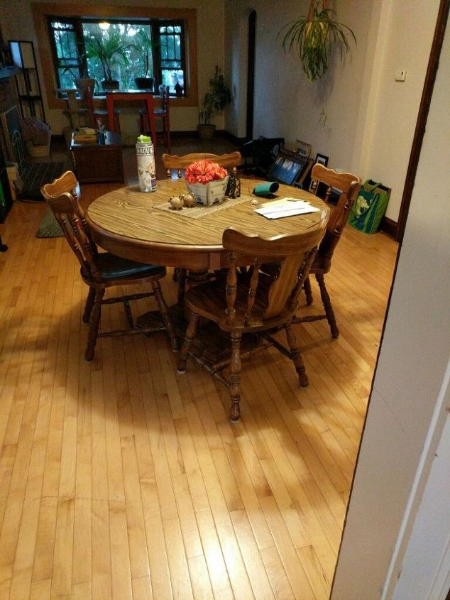 q i need suggestions on updating dining table