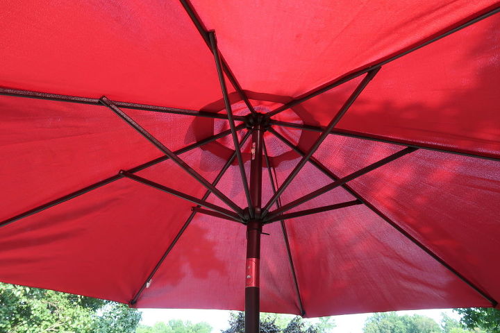 super easy fix for a patio umbrella cord