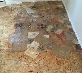 DIY PAPER BAG FLOORS THAT LOOK LIKE STAINED CONCRETE | momdepot