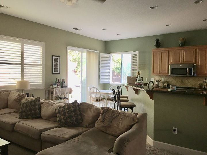 q looking to refresh my kitchen family room thoughts