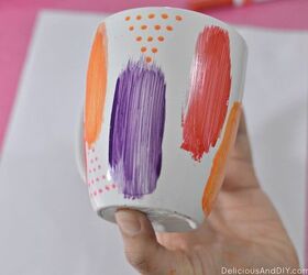 brushstroke mug makeover