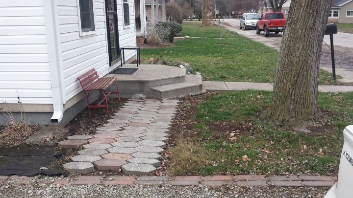 q advice on new landscaping entrance