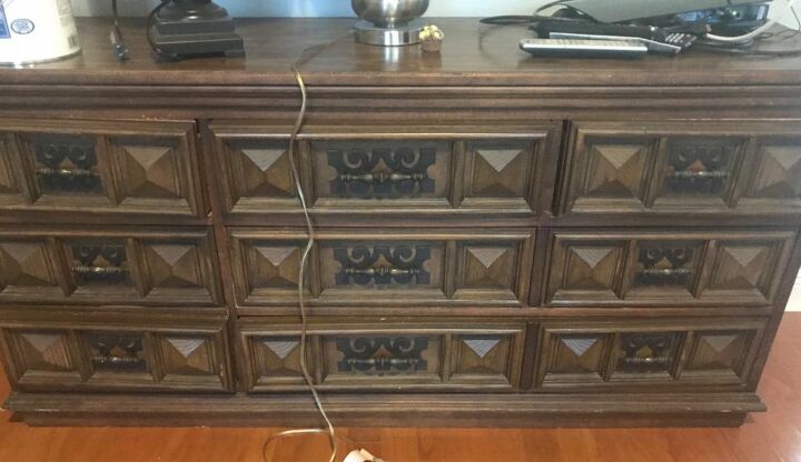 Old Dresser Now New Chalk Paint Hometalk