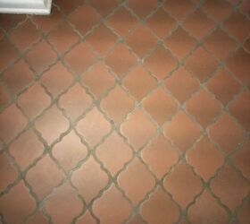 how can i paint this 1960 s terracotta tile