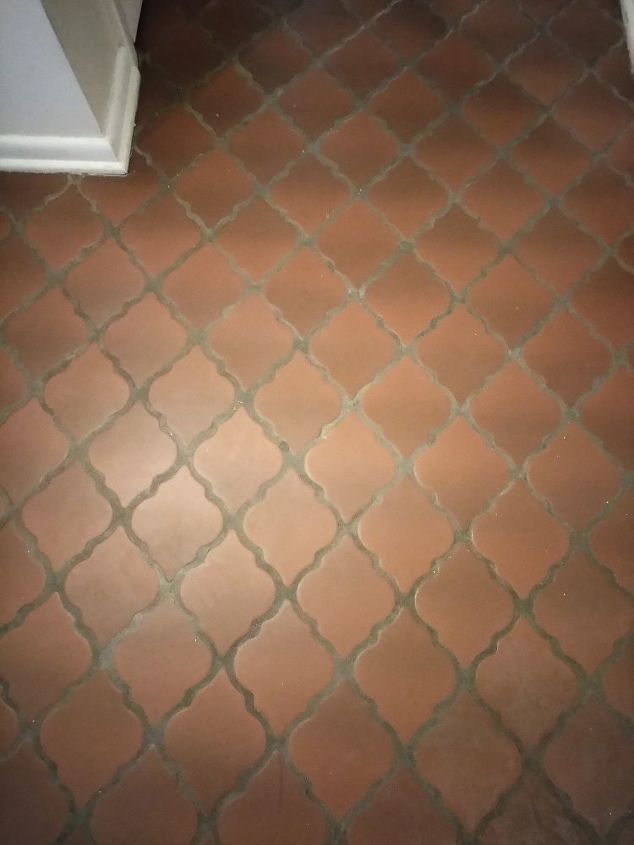 how can i paint this 1960 s terracotta tile