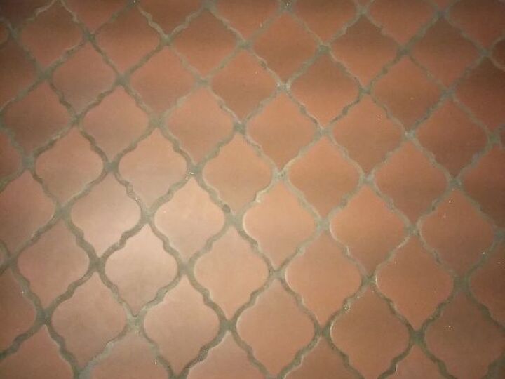 q how can i paint this 1960 s terracotta tile