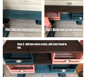 how to build a dresser of sorts in a minute and a half