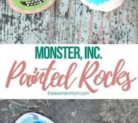 monster inc painted rocks